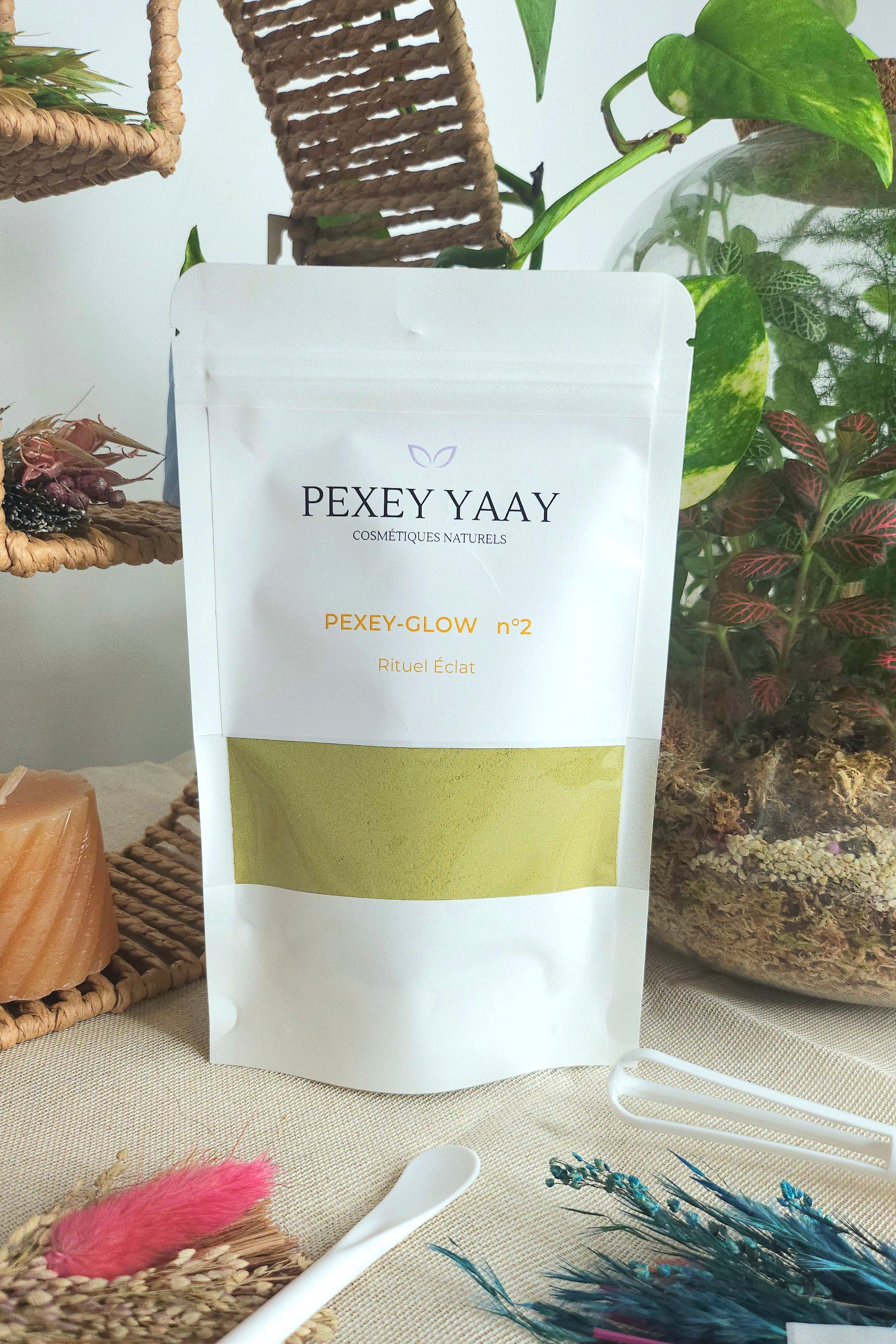 Rituel N°2 Masque Visage Éclat et Bonne Mine PEXEY GLOW (Curcuma & / Sidr)