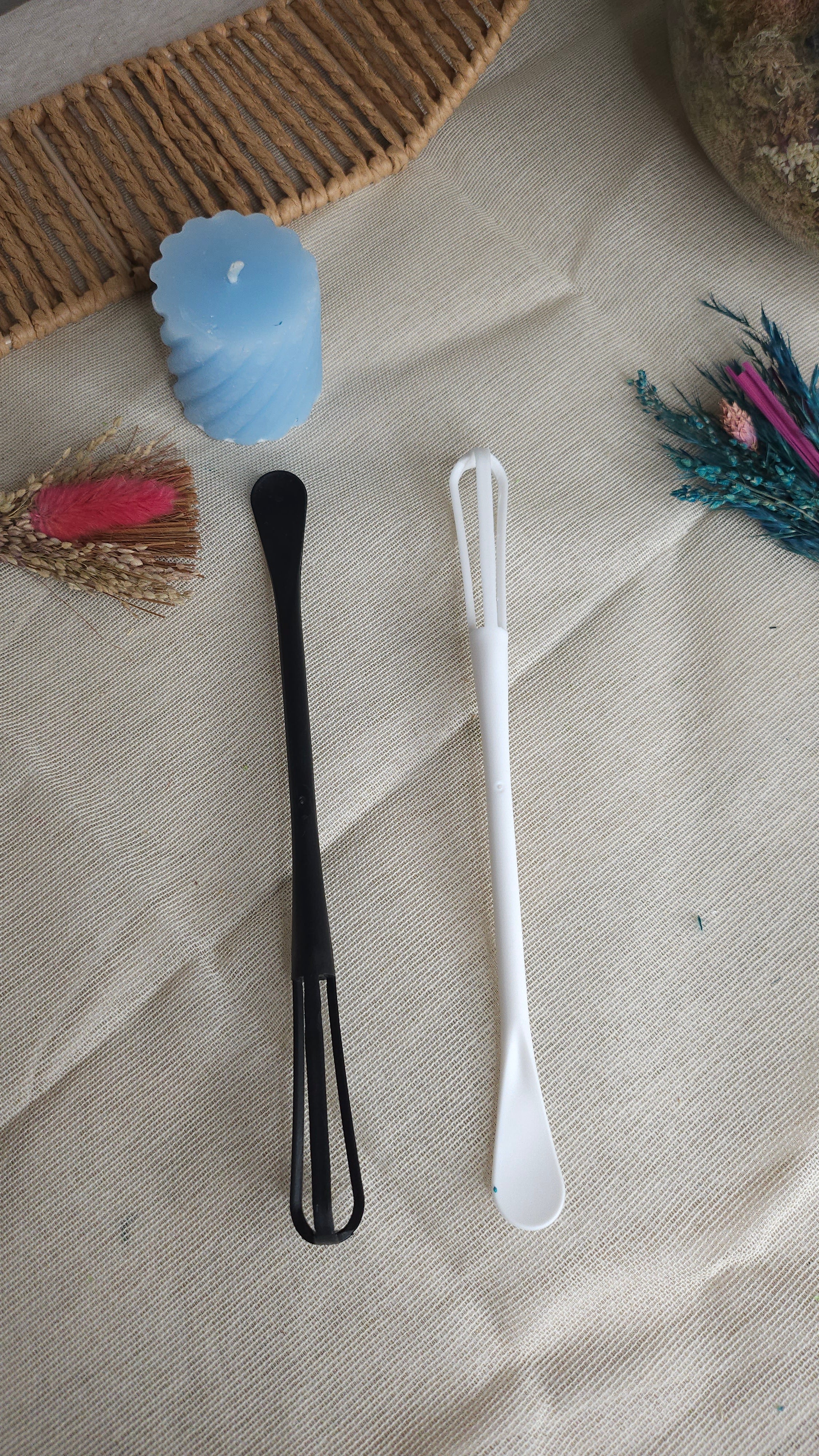 Spatule d'Application & Mélangeur de Masque 2-en-1