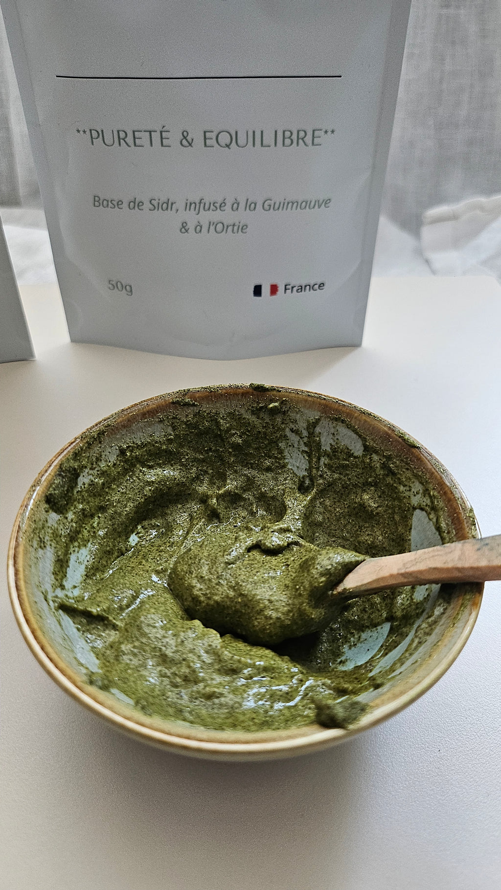 Bienfaits du masque en poudre PURE pour une peau purifiée